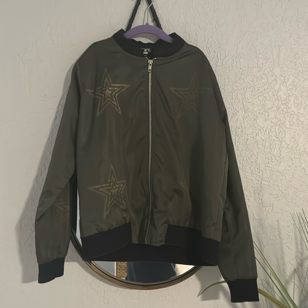 Girls satin light jacket